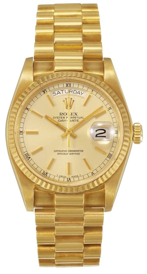 rolex day date 18038 replica|rolex 18038 production years.